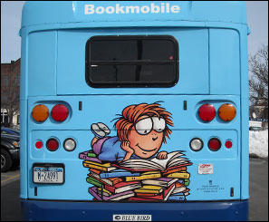 Back of Bookmobile